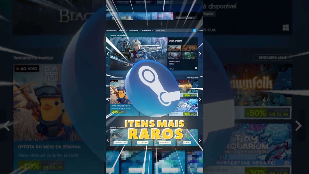 Capa do Short Esse é o item secreto da Steam!